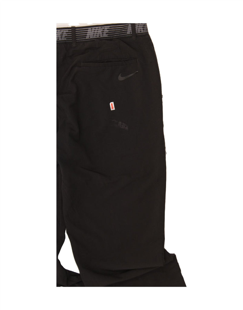 NIKE Mens Straight Chino Trousers W35 L32 Black Vintage Nike and Second-Hand Nike from Messina Hembry 