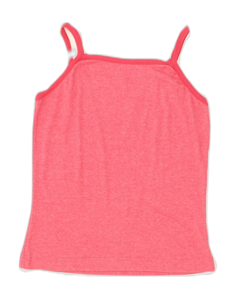 CHAMPION Womens Heritage Cami Top UK 12 Medium Pink Cotton | Vintage Champion | Thrift | Second-Hand Champion | Used Clothing | Messina Hembry 