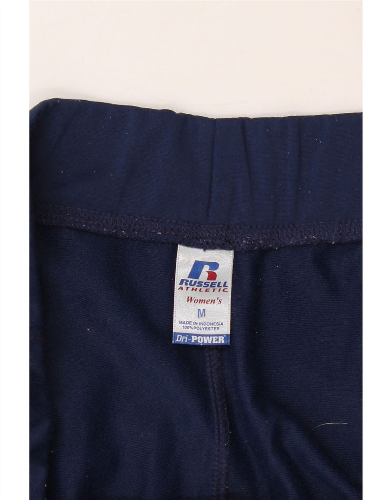 RUSSELL ATHLETIC Womens Tracksuit Trousers UK 14 Medium Navy Blue Vintage Russell Athletic and Second-Hand Russell Athletic from Messina Hembry 