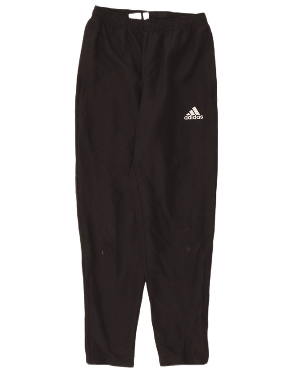 Adidas Mens Aeroready Tracksuit Trousers Small Black Polyester