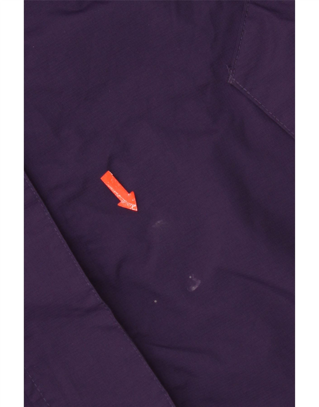 Mountain Warehouse Womens Hooded Rain Jacket UK 14 Large Purple Nylon