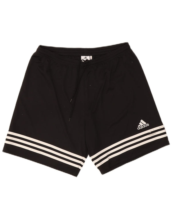 Adidas Mens Climalite Sport Shorts Large Black Polyester