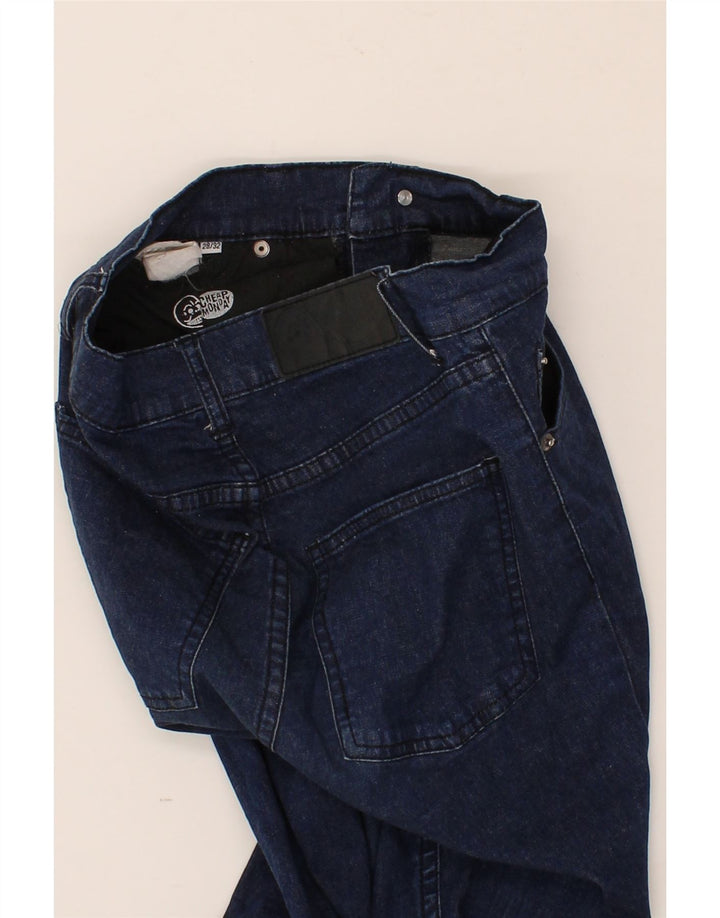 CHEAP MONDAY Womens Skinny Jeans W28 L27 Navy Blue Vintage Cheap Monday and Second-Hand Cheap Monday from Messina Hembry 