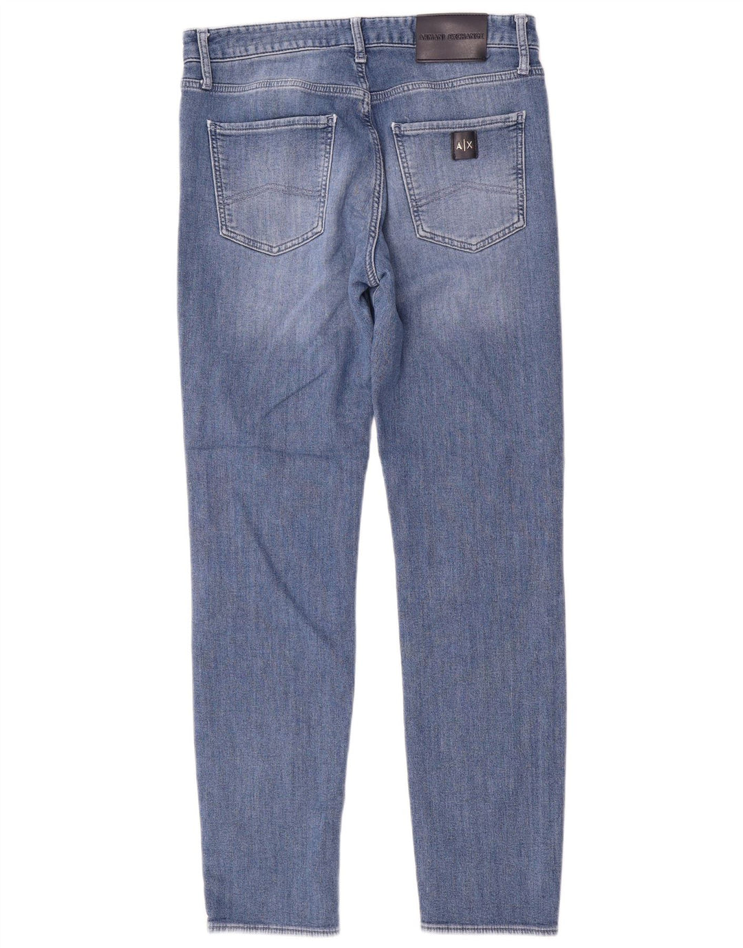 Armani Exchange Womens Slim Jeans W32 L32 Blue Cotton