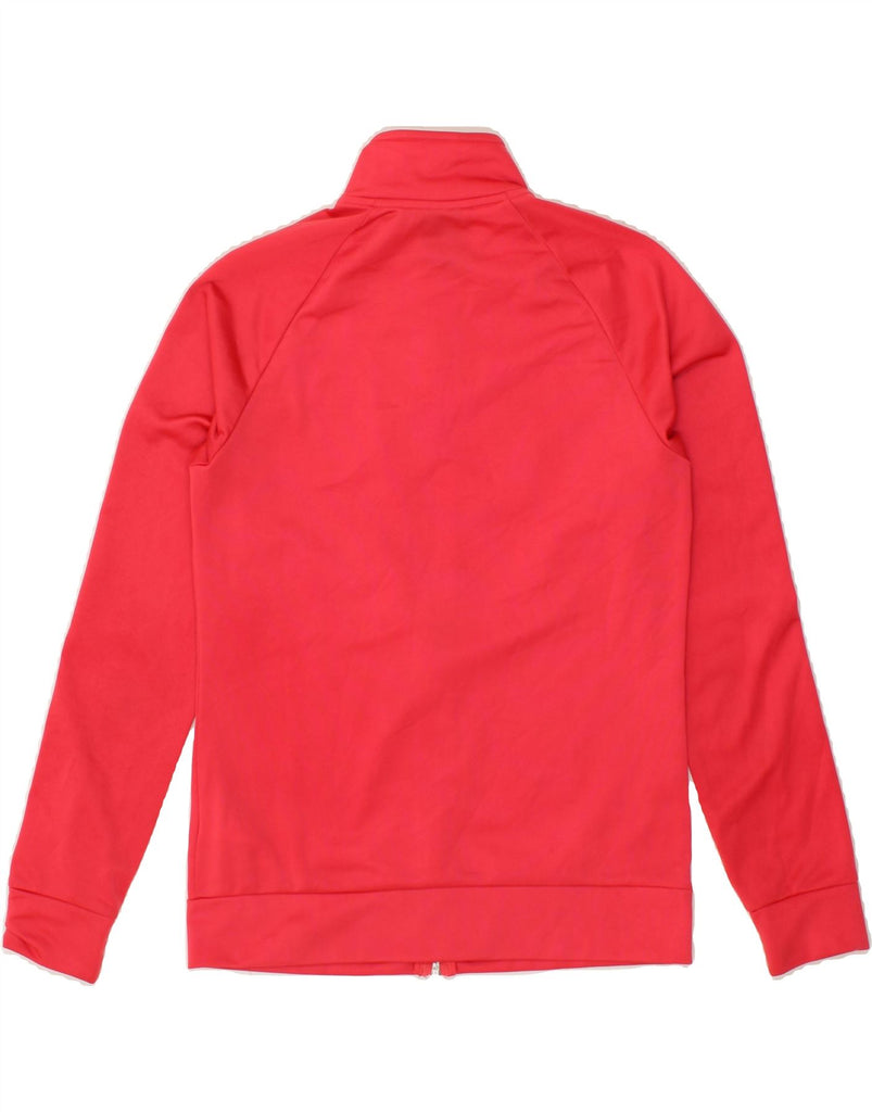 ADIDAS Girls Tracksuit Top Jacket 13-14 Years Red Polyester | Vintage Adidas | Thrift | Second-Hand Adidas | Used Clothing | Messina Hembry 