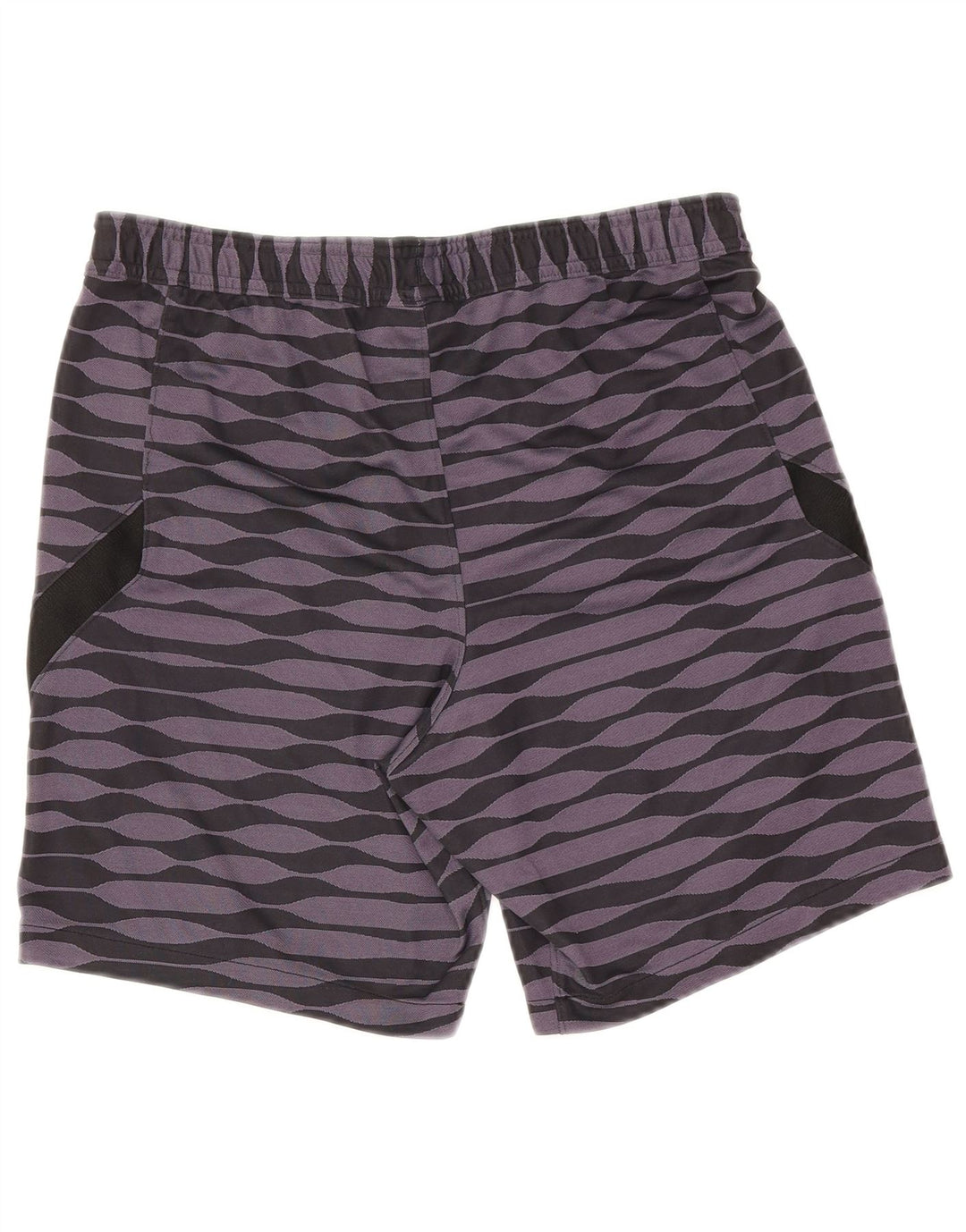 Nike Mens Slim Sport Shorts Medium Purple Geometric Polyester