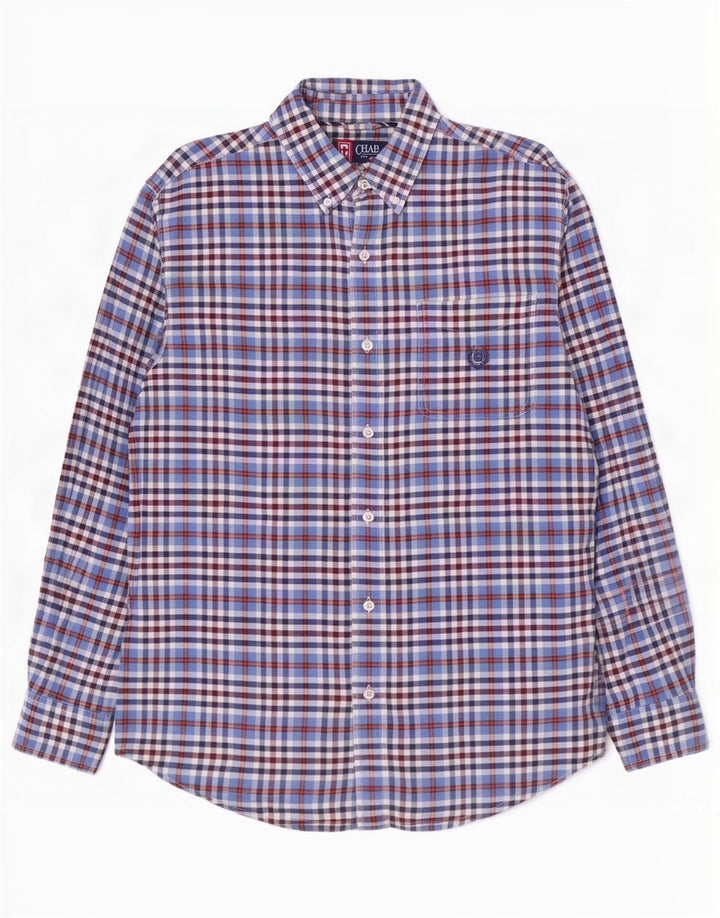 Chaps Mens Shirt Large Multicoloured Gingham