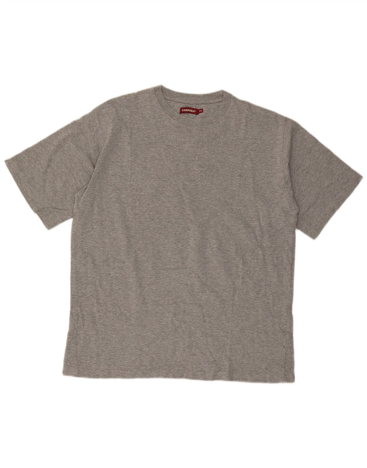 Carrera Mens T-Shirt Top 2XL Grey Flecked Cotton