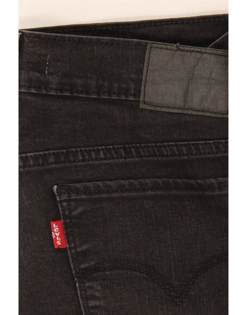 LEVI'S Womens 710 Super Skinny Jeans W30 L30 Black Vintage Levi's and Second-Hand Levi's from Messina Hembry 