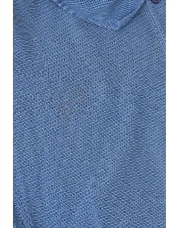 Champion Mens Long Sleeve Polo Shirt 2XL Blue