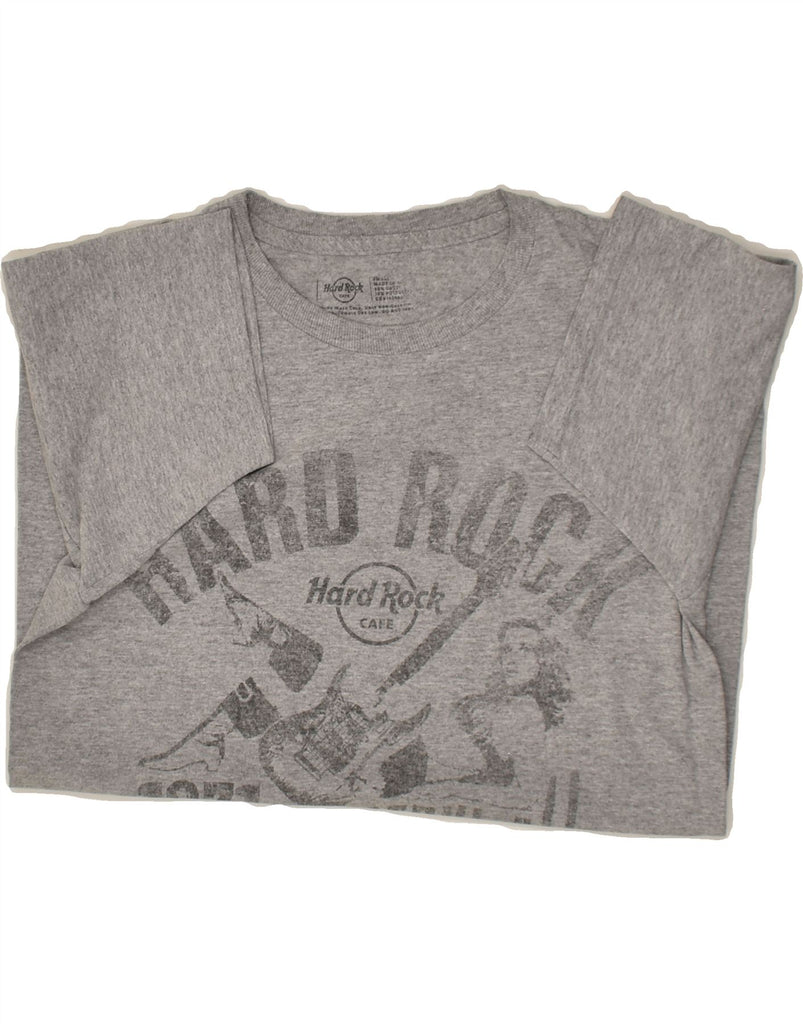 HARD ROCK CAFE Mens Sydney Graphic T-Shirt Top Small Grey Cotton | Vintage Hard Rock Cafe | Thrift | Second-Hand Hard Rock Cafe | Used Clothing | Messina Hembry 