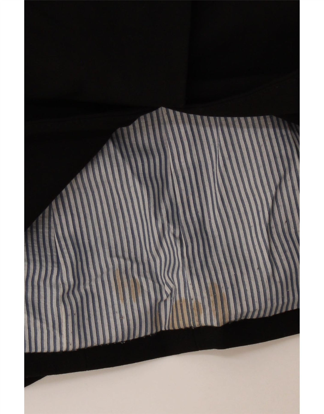 ZARA Womens 1 Button Blazer Jacket UK 10 Small Black Polyester