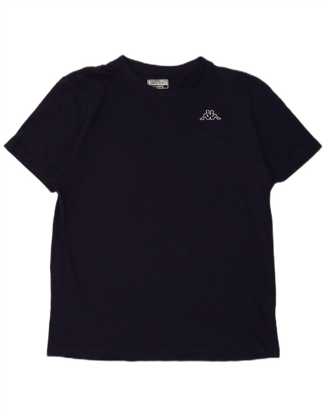 KAPPA Mens T-Shirt Top XL Navy Blue Cotton