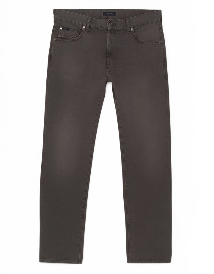 Gant Womens Jason Regular Straight Jeans W34 L30 Grey Cotton