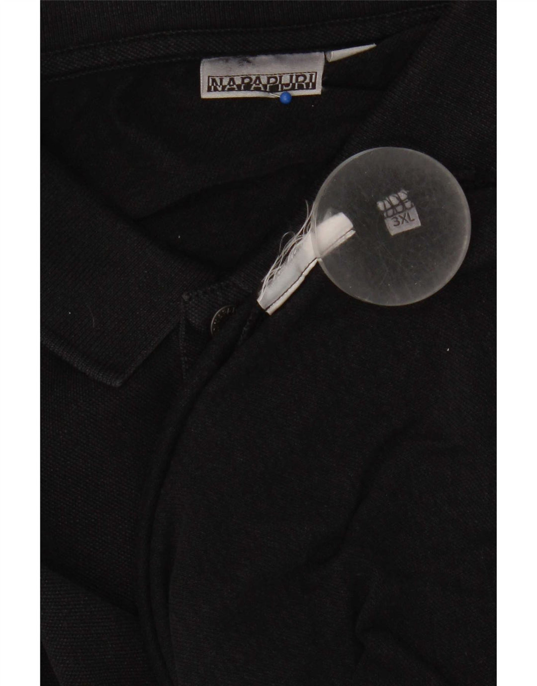 Napapijri Mens Polo Shirt 3XL Black