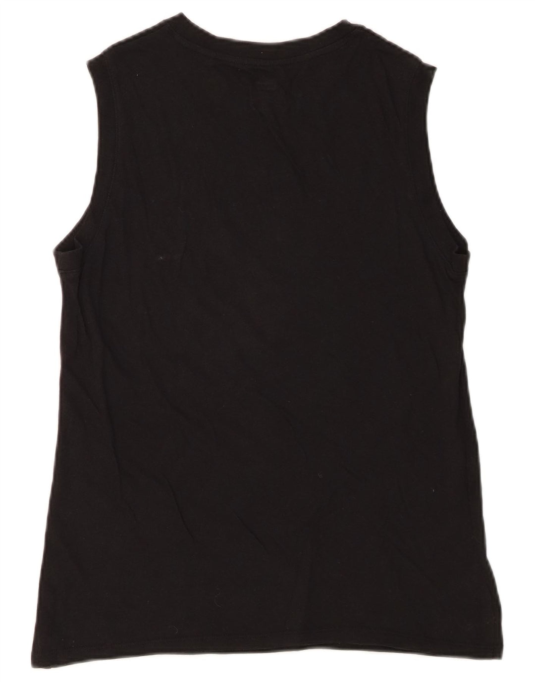 Levi's Womens Graphic Vest Top UK 10 Small Black Cotton