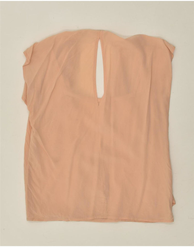 MAX MARA Womens Blouse Top UK 14 Medium Pink Vintage Max Mara and Second-Hand Max Mara from Messina Hembry 