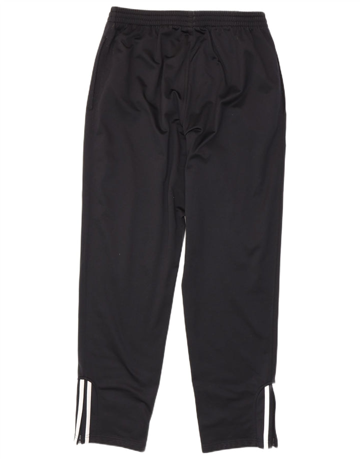 Adidas Mens Tracksuit Trousers UK 42/44 Large Black Polyester