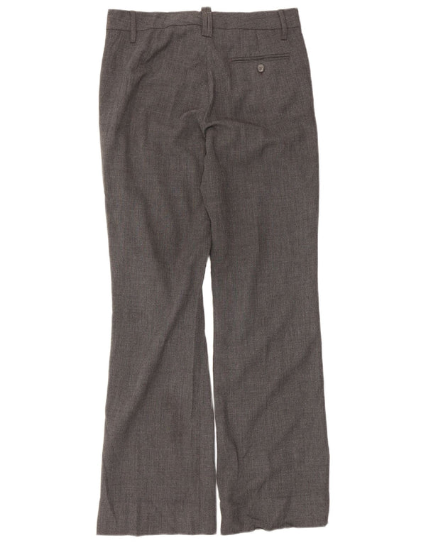 Zara Womens Bootcut Chino Trousers EU 38 Small W28 L32 Grey