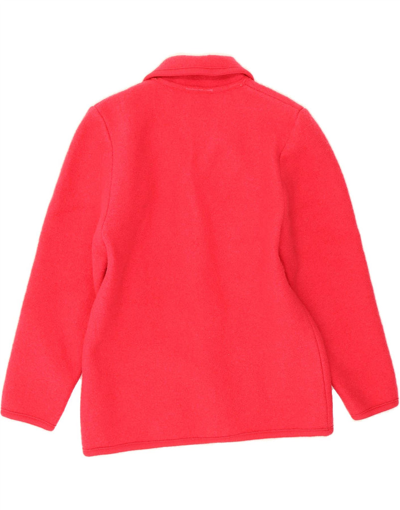 KAUFMANN Womens 3 Button Blazer Jacket IT 46 Large Red Wool Vintage Kaufmann and Second-Hand Kaufmann from Messina Hembry 