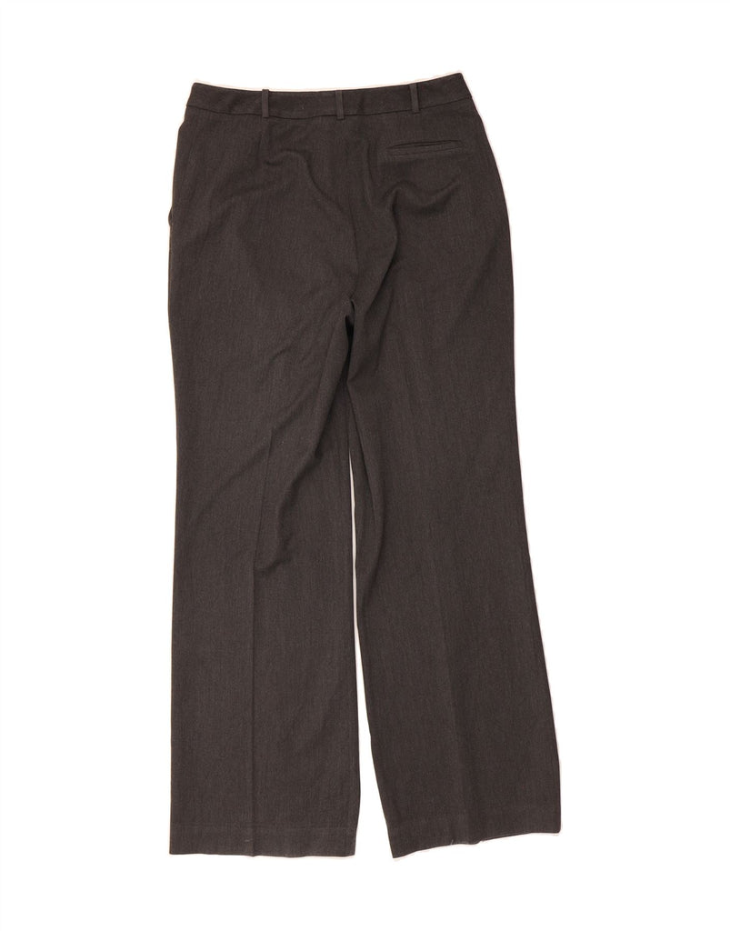 BROOKS BROTHERS Womens High Waist Casual Trousers US 10 Large W30 L33 Grey Vintage Brooks Brothers and Second-Hand Brooks Brothers from Messina Hembry 