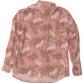 Azzurra Mens Shirt XL Pink Floral Viscose