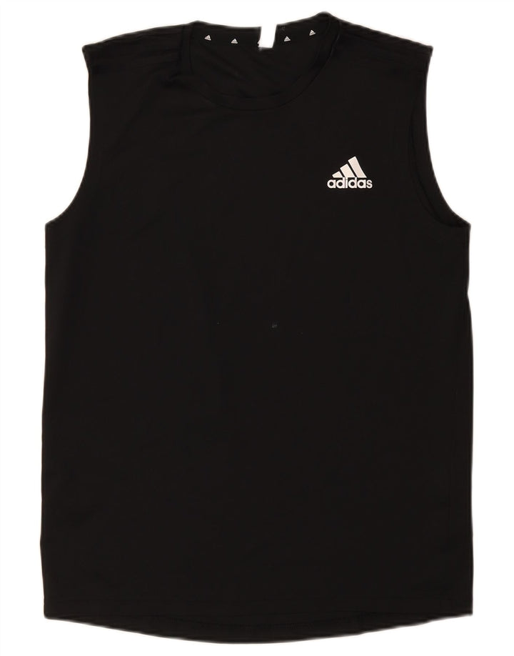Adidas Mens Aeroready Vest Top Medium Black Polyester