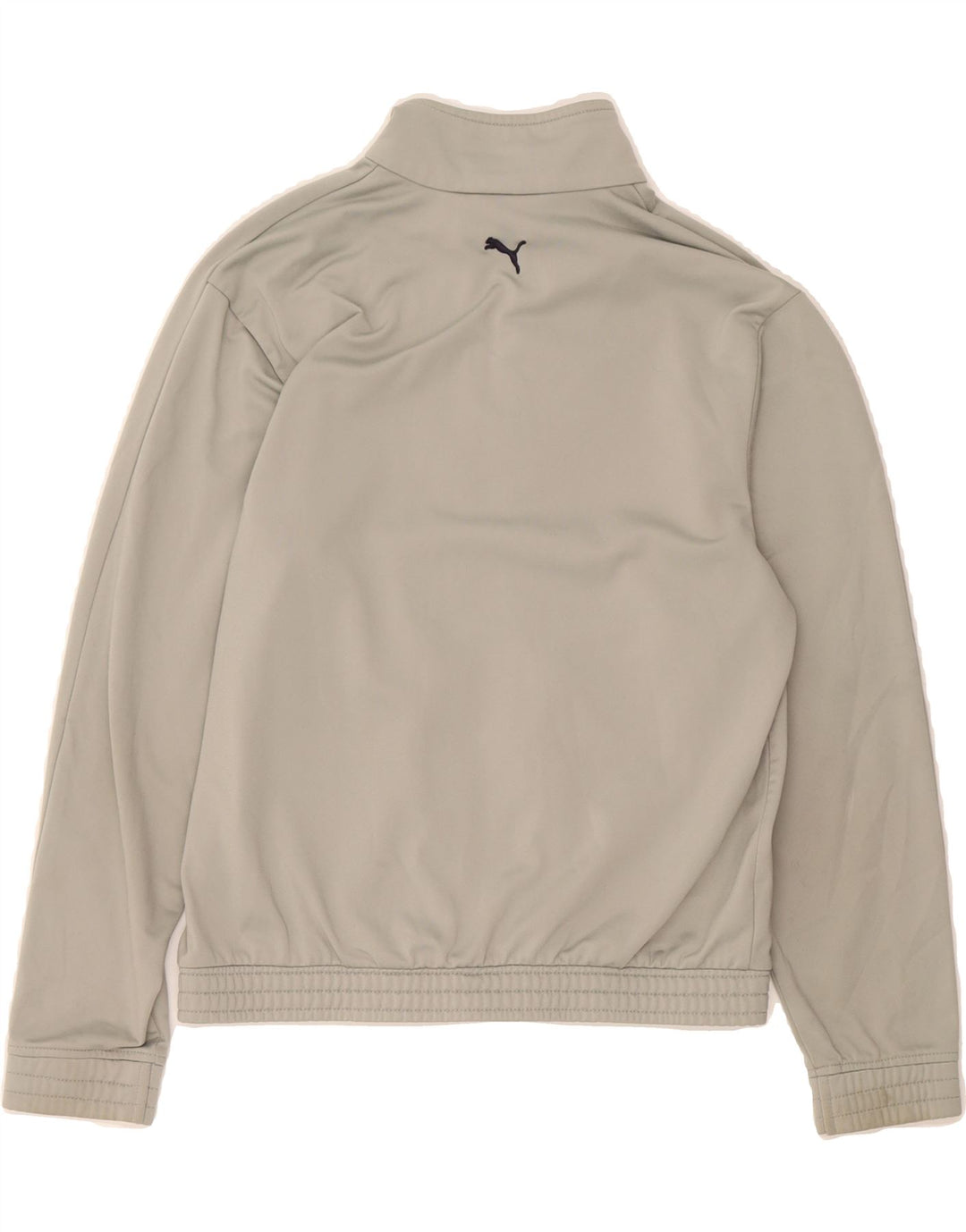 PUMA Boys Tracksuit Top Jacket 11-12 Years Grey Polyester Vintage Puma and Second-Hand Puma from Messina Hembry 