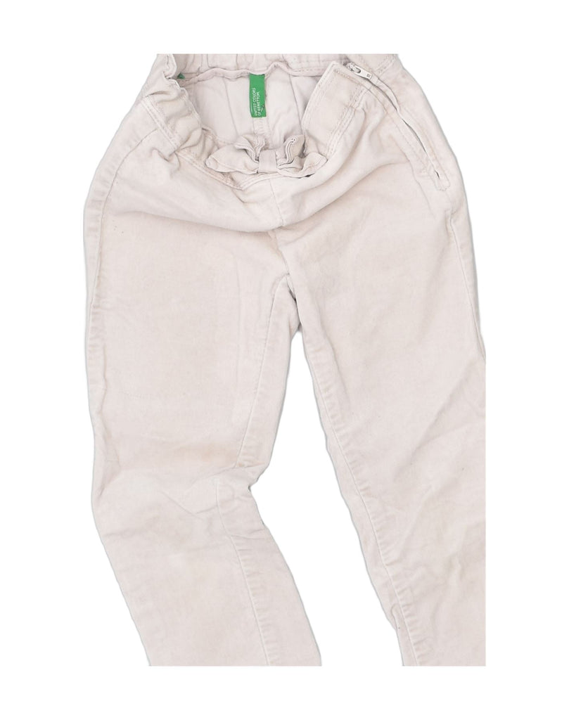 UNITED COLORS OF BENETTON Girls Straight Chino Trousers 6-7 Years Small W20 L17 Pink | Vintage United Colors of Benetton | Thrift | Second-Hand United Colors of Benetton | Used Clothing | Messina Hembry 