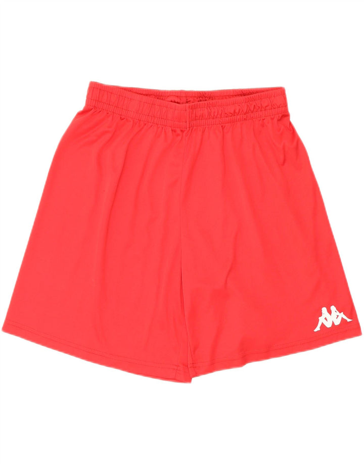 Kappa Mens Sport Shorts Medium  Red Polyester