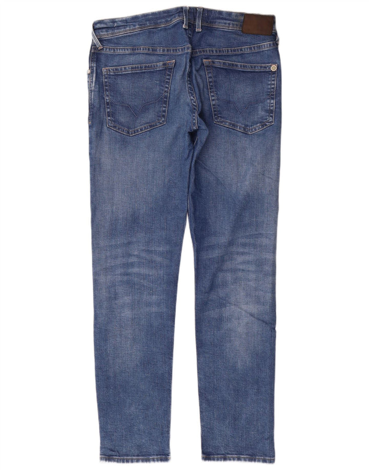 PEPE Jeans Mens Low Waist Slim Jeans W32 L32 Blue