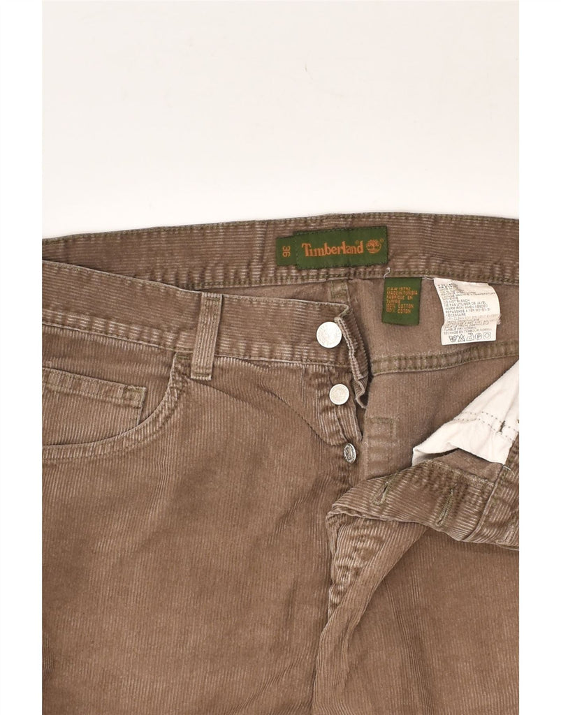 TIMBERLAND Mens Straight Corduroy Trousers W36 L28  Brown Cotton | Vintage Timberland | Thrift | Second-Hand Timberland | Used Clothing | Messina Hembry 