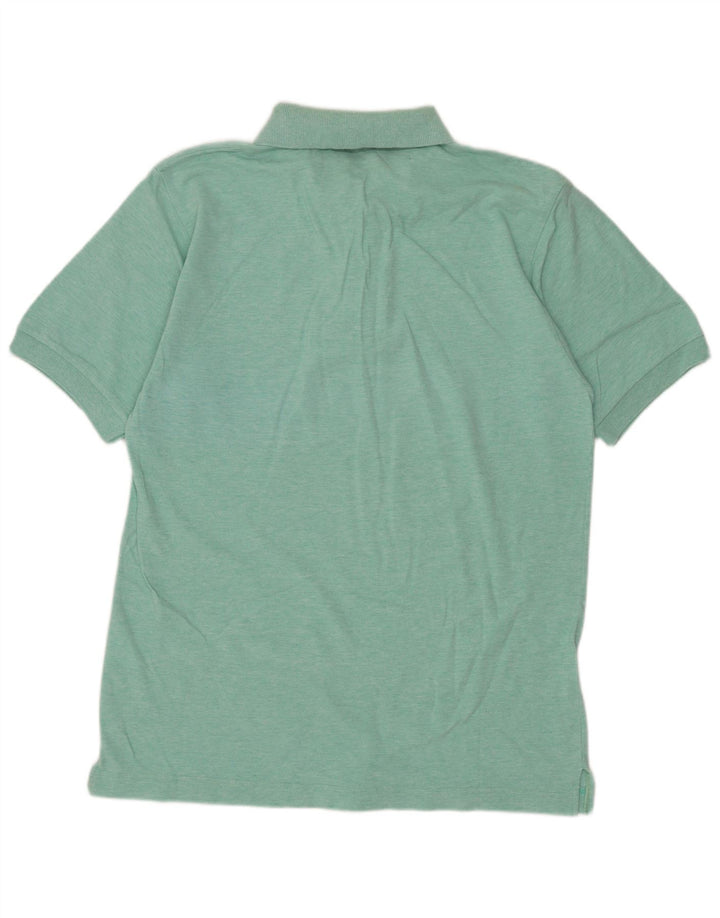 Sergio Tacchini Mens Polo Shirt Medium Green Cotton
