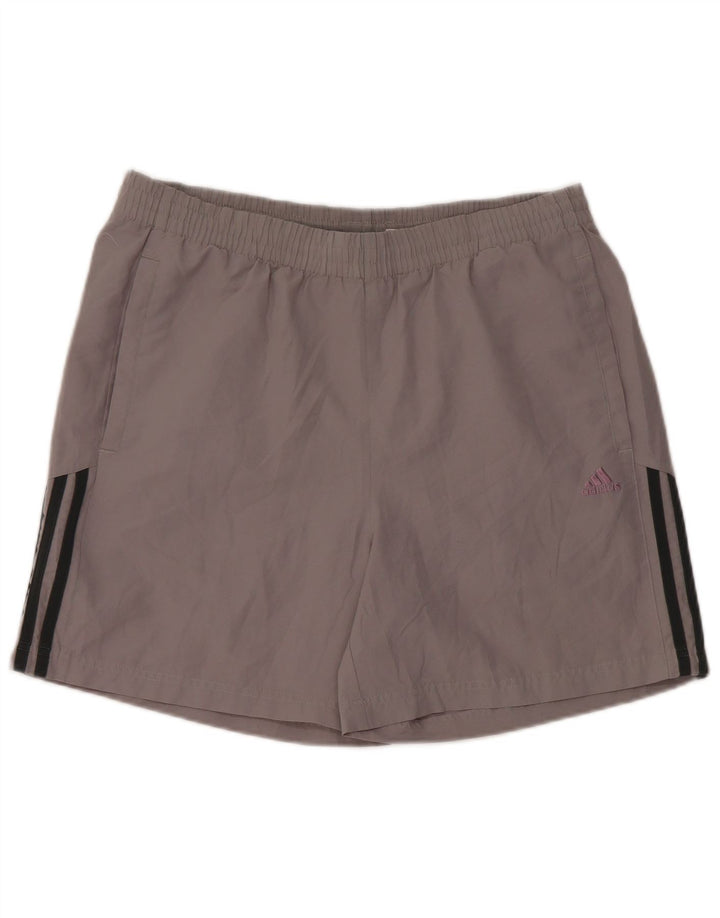 Adidas Mens Sport Shorts Medium Grey Polyester