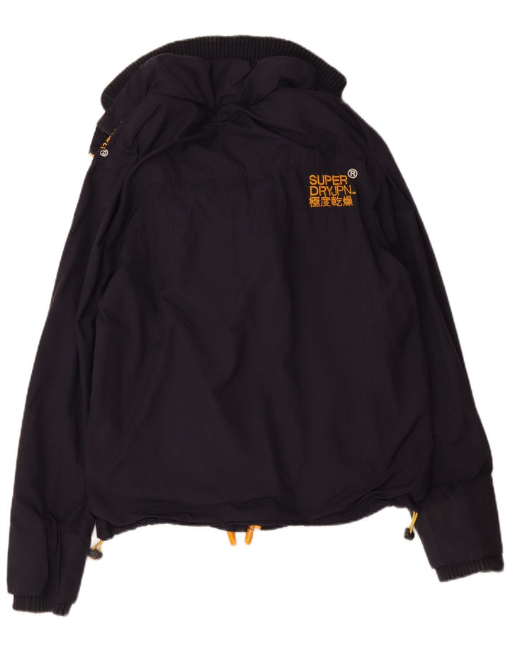 Superdry Mens Windcheater Windbreaker Jacket UK 40 Large Navy Blue