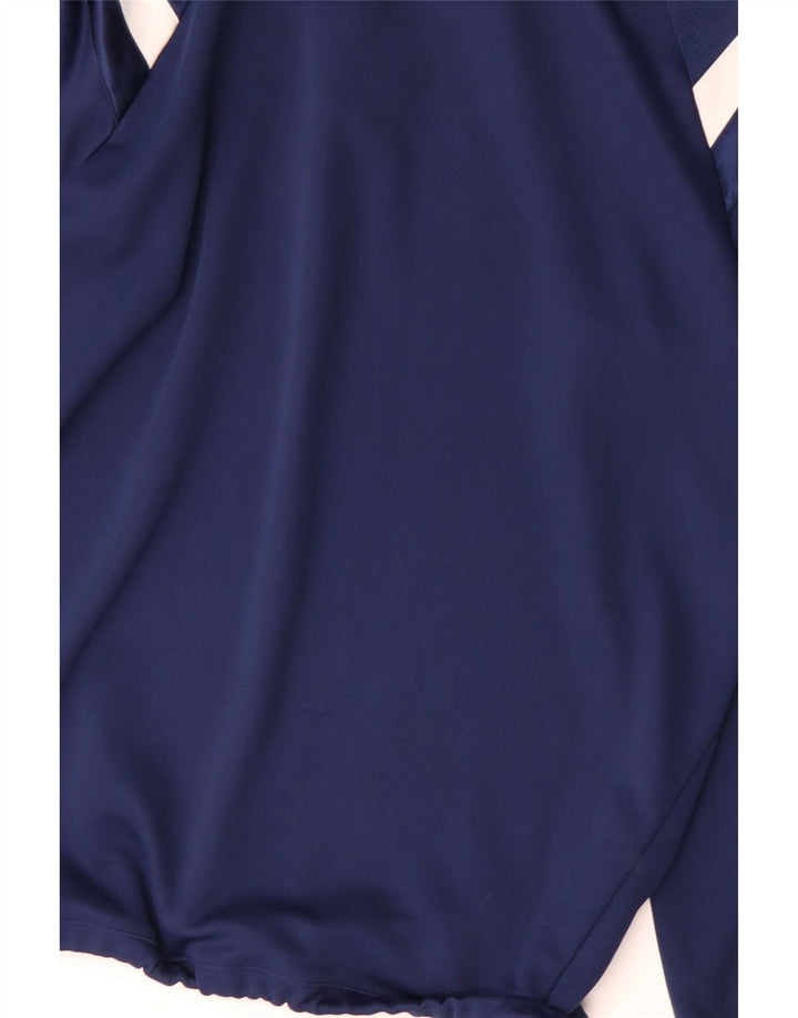 Adidas Mens Munster Rugby Pullover Tracksuit Top Large Navy Blue