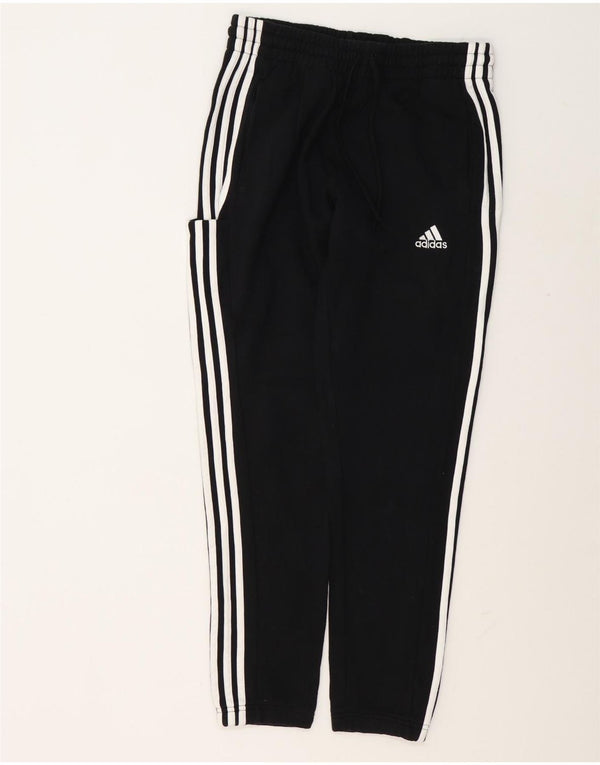 Adidas Womens Cargo Tracksuit Trousers Joggers UK 14 Medium Black Cotton