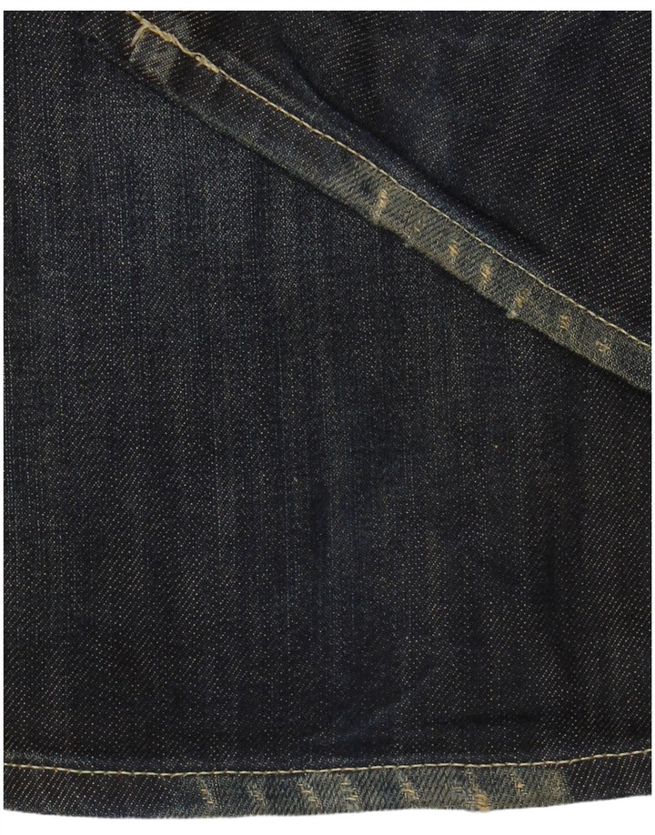 G-Star Mens Straight Jeans W32 L32 Navy Blue Cotton