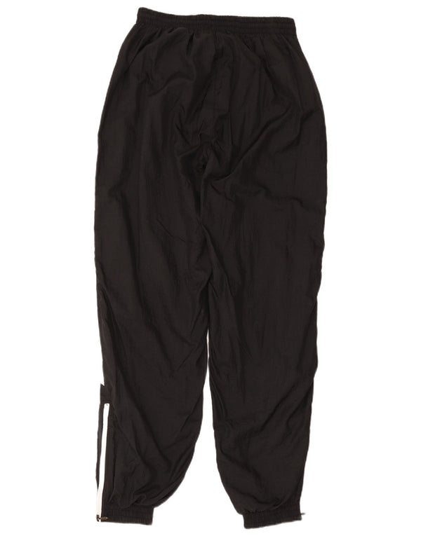 Puma Womens Tracksuit Trousers Joggers UK 12 Medium Black Colourblock