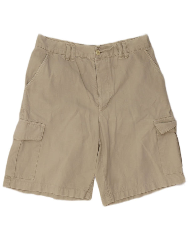 SUPERGA Mens Cargo Shorts IT 48 Medium W32  Beige Cotton