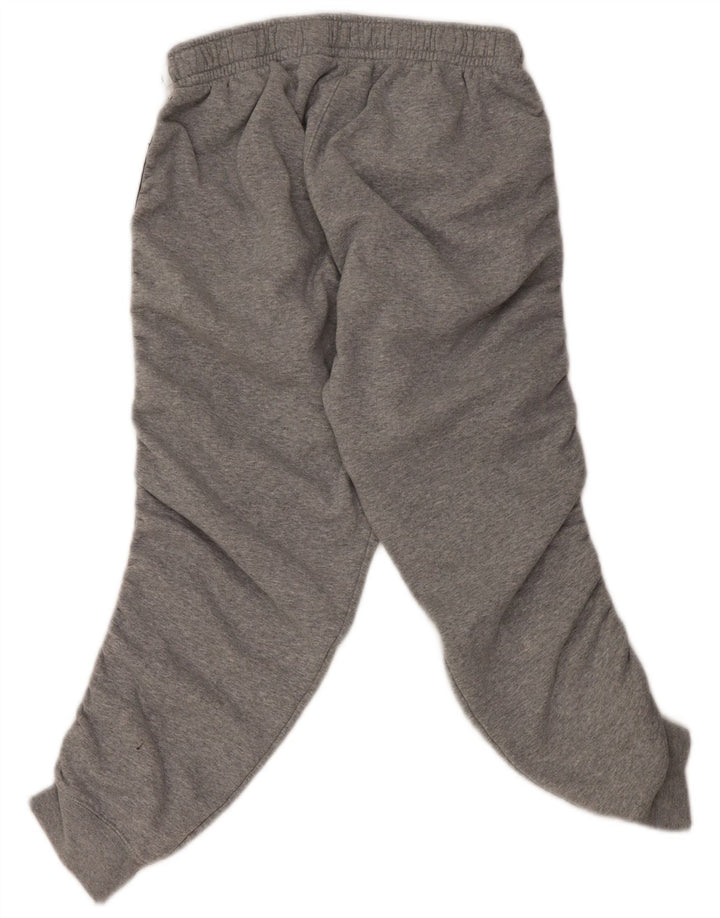 NIKE Womens Graphic Full Tracksuit UK 14 Medium  Grey Colourblock Cotton