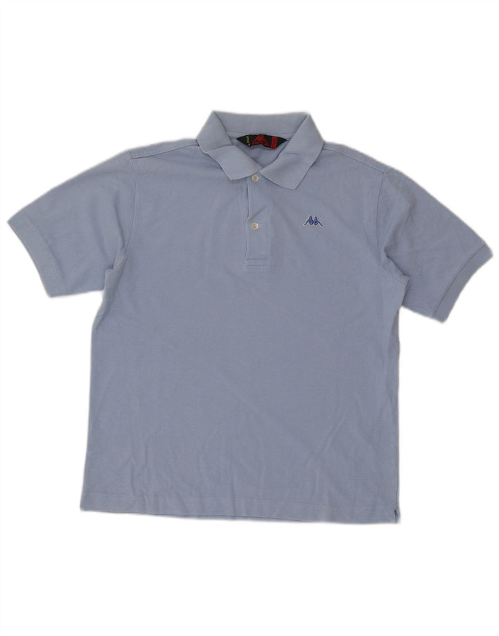Kappa Mens Polo Shirt XS Blue Cotton