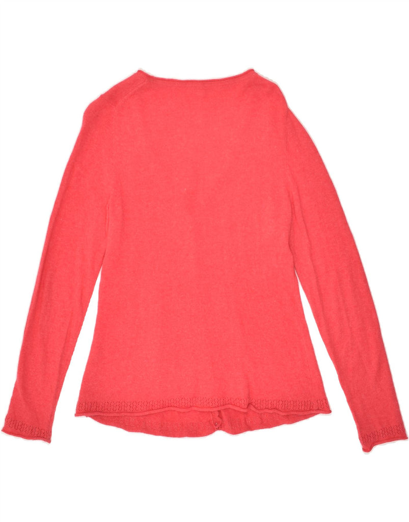 WHITE STUFF Womens Cardigan Sweater UK 10 Small Pink Viscose | Vintage White Stuff | Thrift | Second-Hand White Stuff | Used Clothing | Messina Hembry 