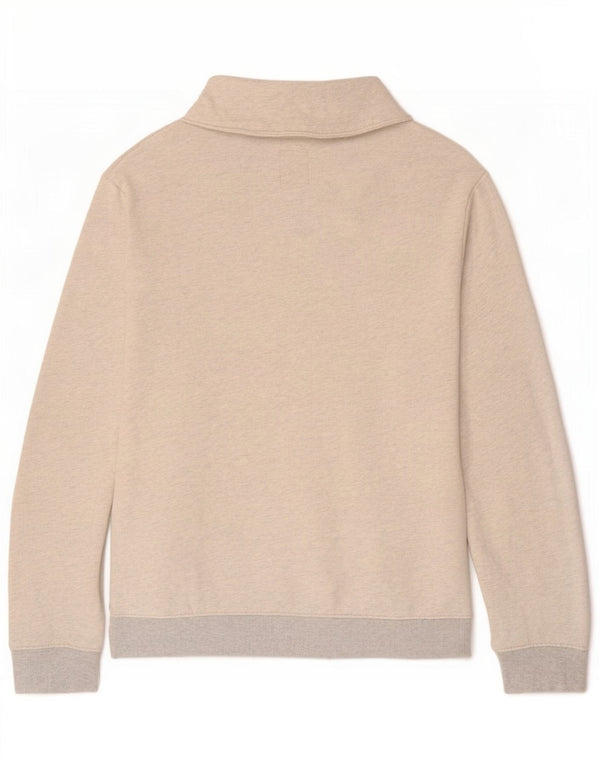 Levi's Mens Shawl Neck Sweatshirt Jumper Medium Grey Flecked Cotton