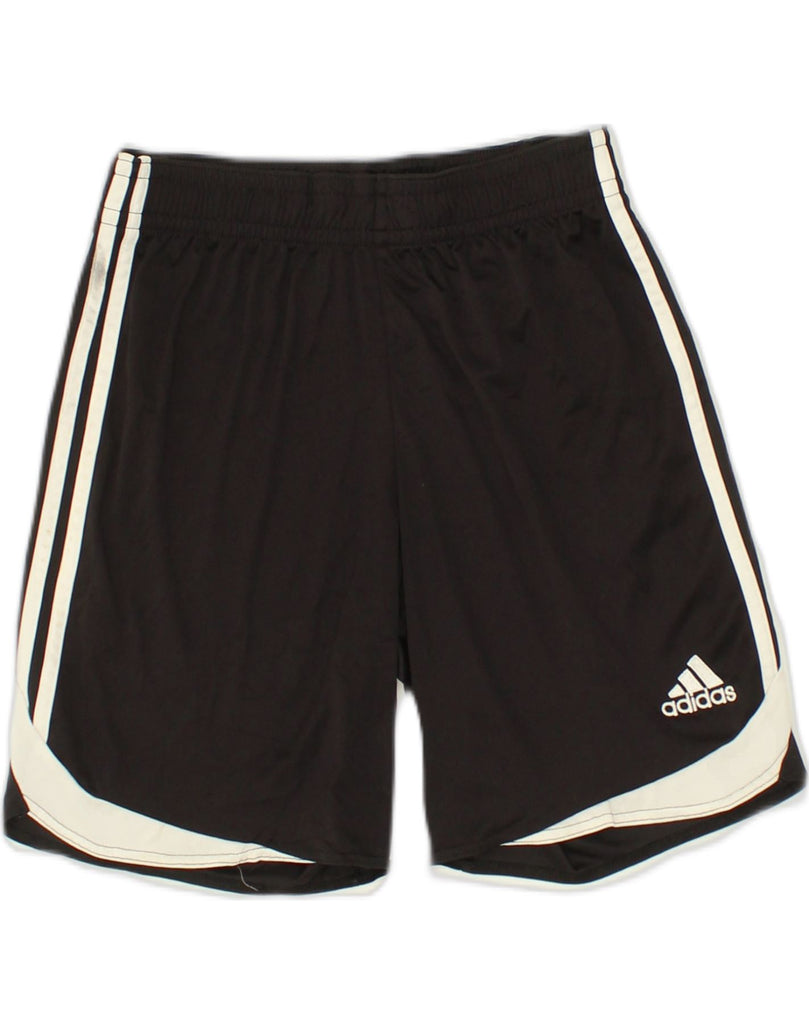 ADIDAS Mens Sport Shorts Medium Black Polyester | Vintage Adidas | Thrift | Second-Hand Adidas | Used Clothing | Messina Hembry 