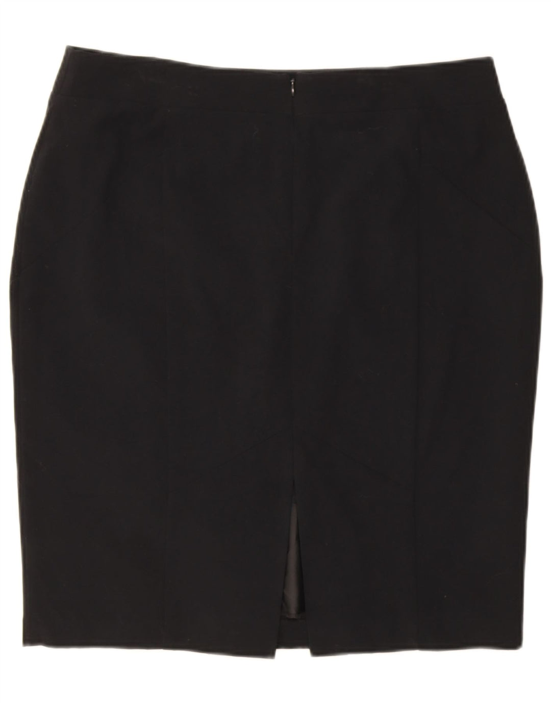 Marks & Spencer Womens Pencil Skirt UK 16 Large W36  Black Polyester