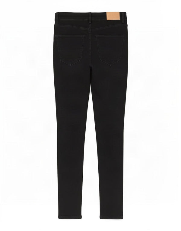 Zara Womens High Waist Skinny Jeans EU 38 Small W28 L27 Black