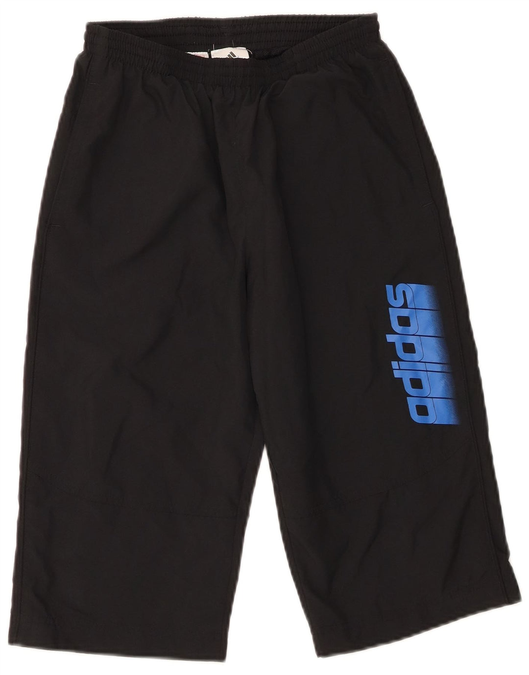 Adidas Boys Graphic Sport Shorts 11-12 Years Black Polyester
