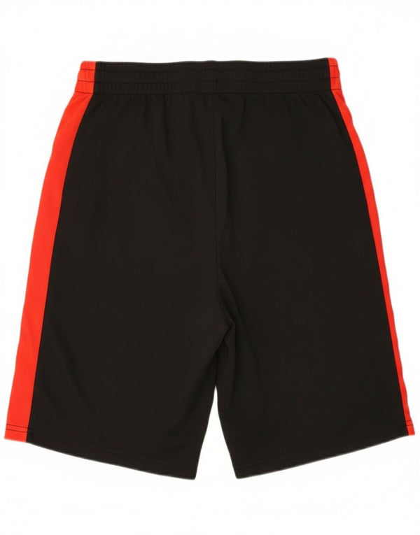 Puma Boys Graphic Sport Shorts 13-14 Years XL Black Colourblock Polyester