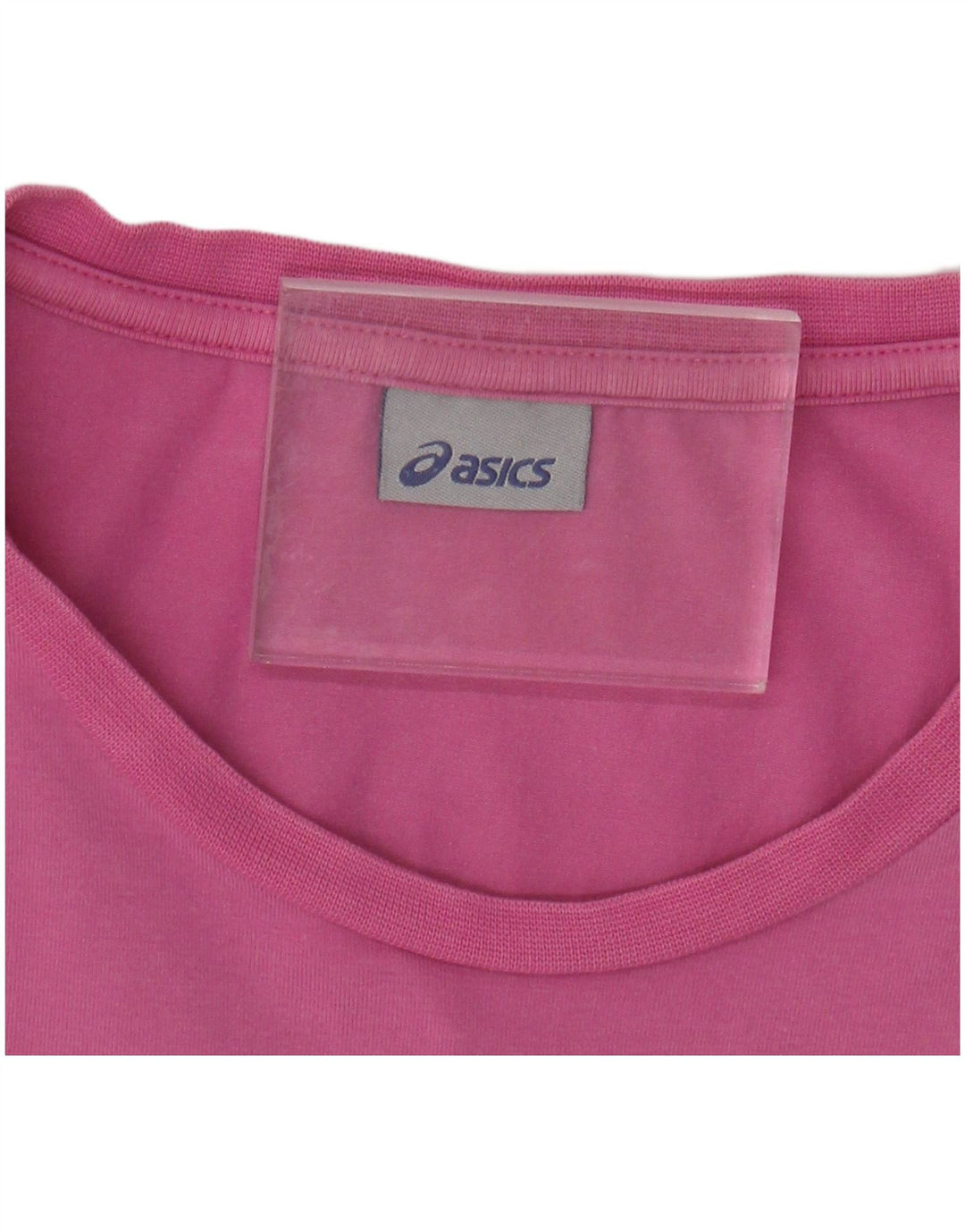 ASICS Womens T-Shirt Top UK 18 XL Pink Cotton
